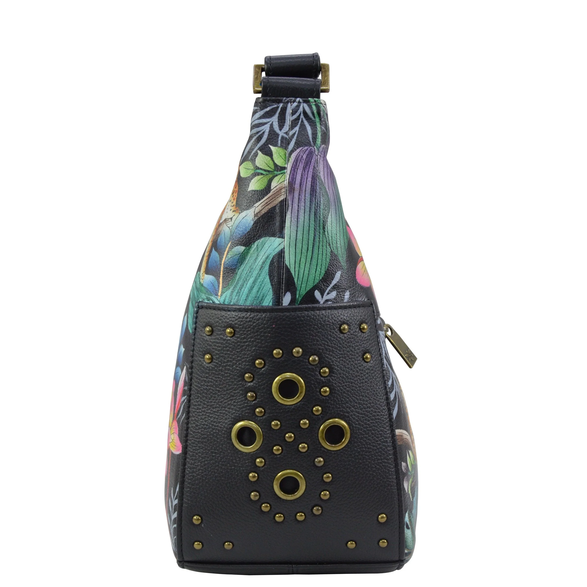 Classic Hobo With Studded Side Pockets - 433 - Image 3
