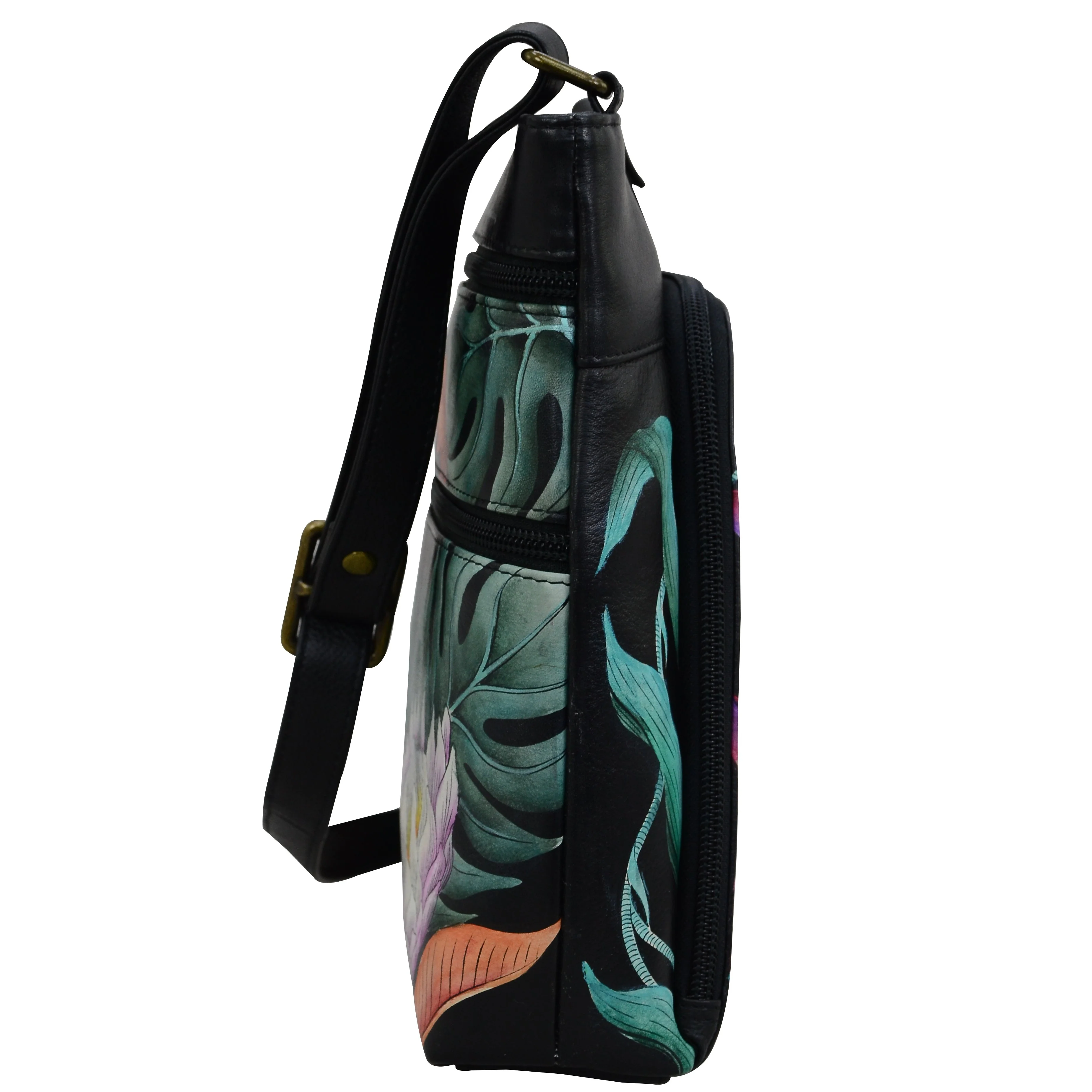 Crossbody With Front Zip Organizer - 651 - Image 3
