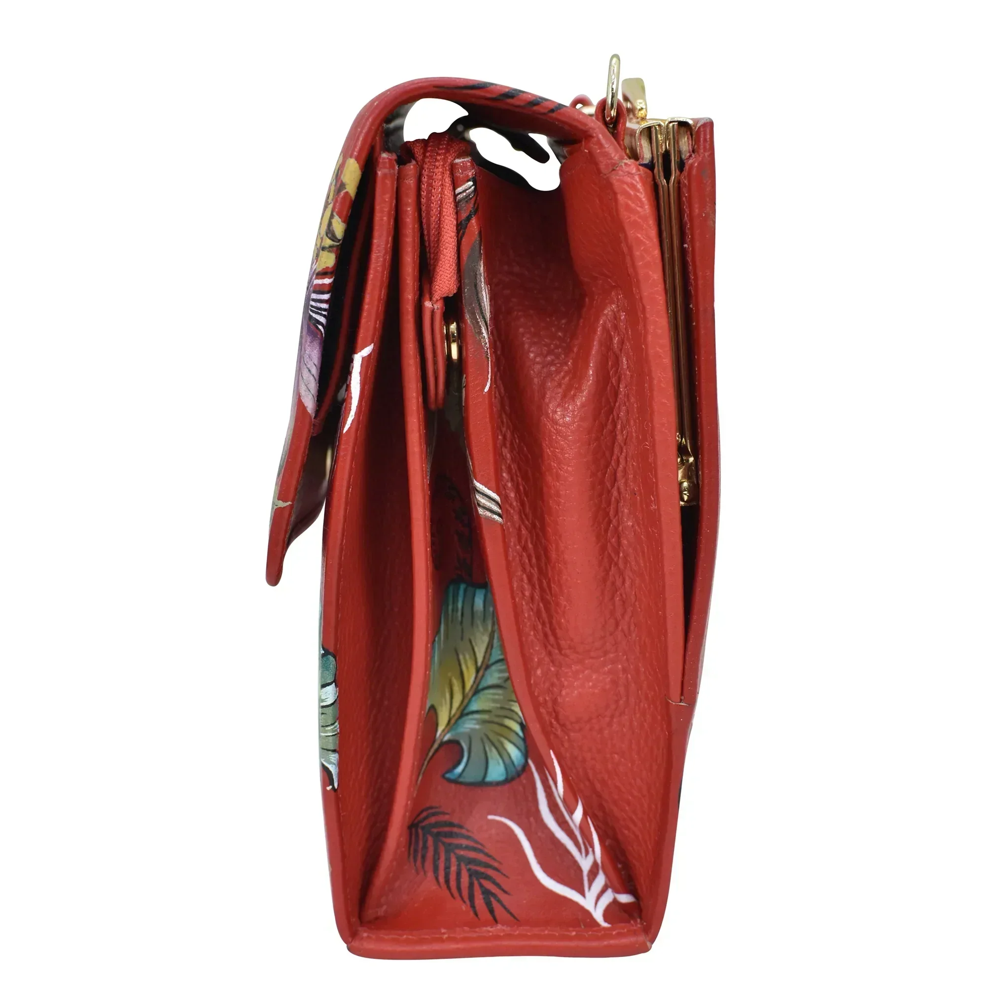 Triple Compartment Crossbody Organizer - 412 - Image 3