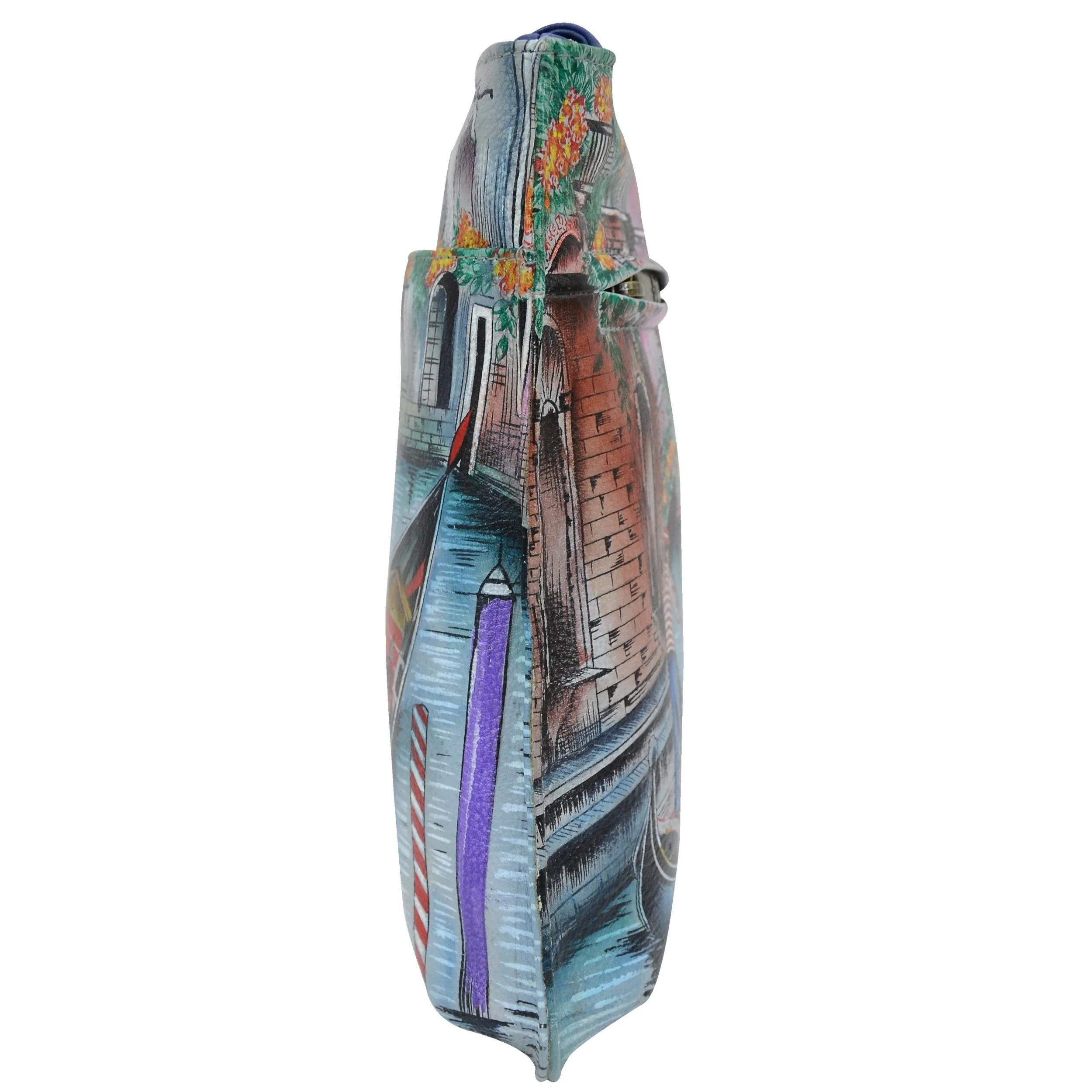 Slim Crossbody With Front Zip - 452 - Image 3