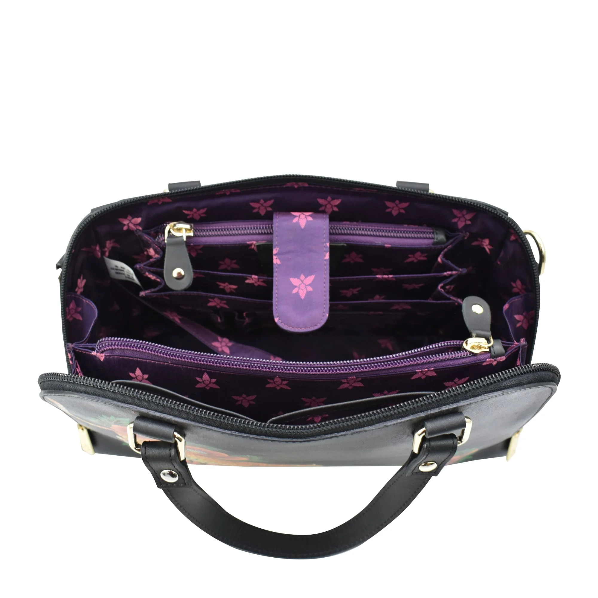 Wide Organizer Satchel - 695 - Image 4