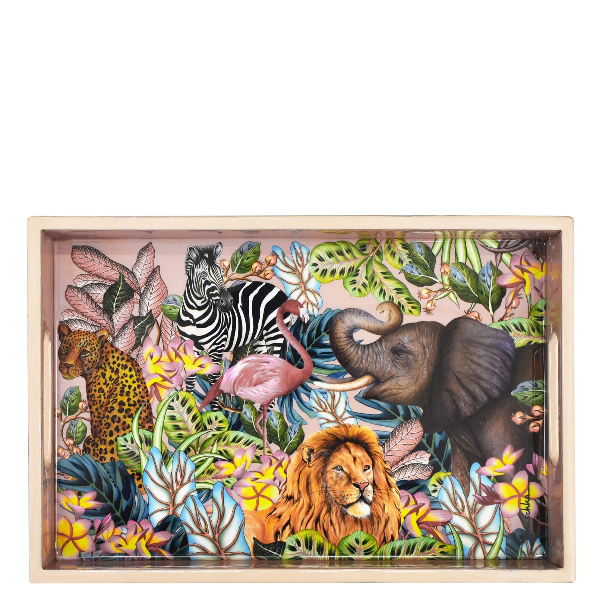 Wooden Printed Tray - 25001 - Image 3